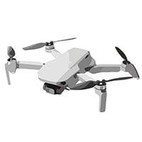 Drone photography camera