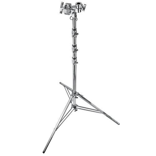 Avenger Overhead Steel Stand 65 with 2 Leveling Legs (Chrome-plated, 21')