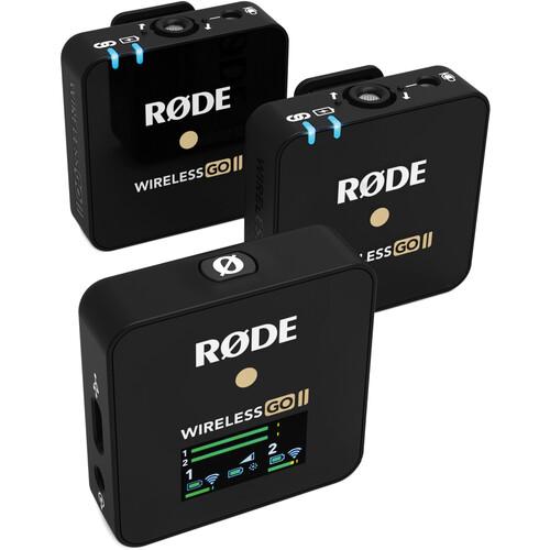 Rode Wireless GO II 2-Person Compact Digital Wireless Omni Lavalier Microphone System/Recorder Kit