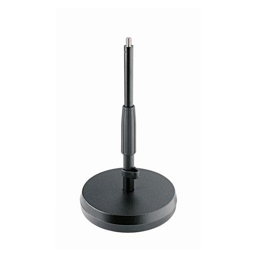 K&M Standard desktop microphone stand 0.2m to 0.35m
