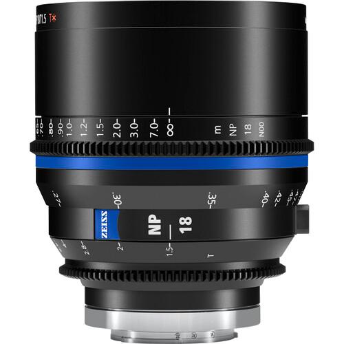 ZEISS Nano Prime 18mm T1.5 Cine Lens - E-mount, Meters