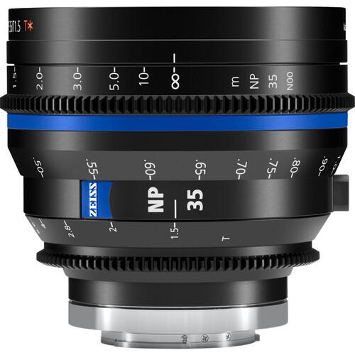 ZEISS Nano Prime 35mm T1.5 Cine Lens - E-mount, Meters