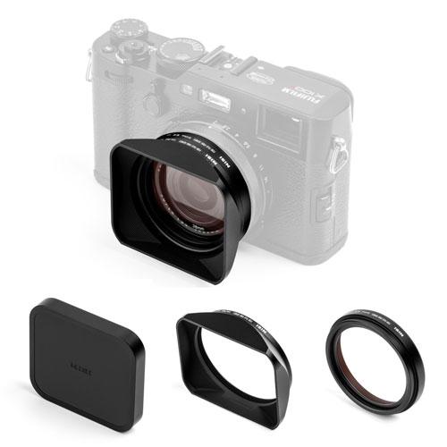 NISI Filter FOR FUJI X100 SERIES (UV Filter, Lens Hood and Cap Kit) BLACK