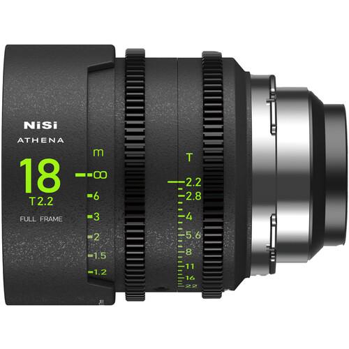 NiSi 18mm ATHENA PRIME Full Frame Cinema Lens T2.2 (PL Mount)