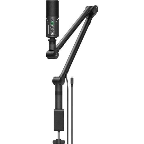 Sennheiser Profile USB Condenser Microphone Streaming Set with Boom Arm with USB-C Cable