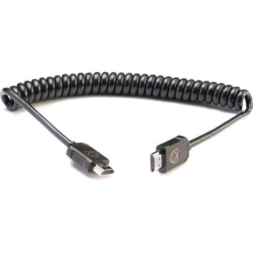 Atomos AtomFLEX HDMI to HDMI Coiled Cable (16” to 32