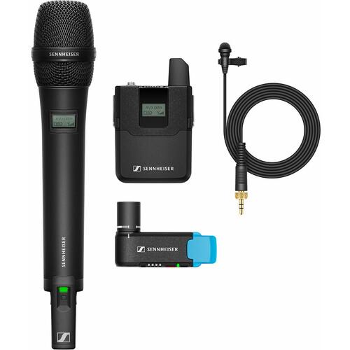 Sennheiser AVX-Combo SET Digital Camera-Mount Wireless Microphone System.