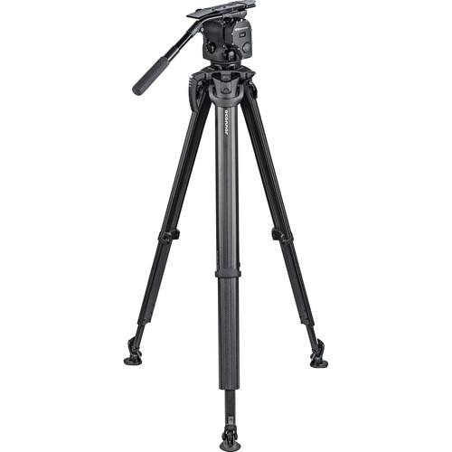 OConnor 1040 Fluid Head & flowtech100 Tripod with Floor Spreader