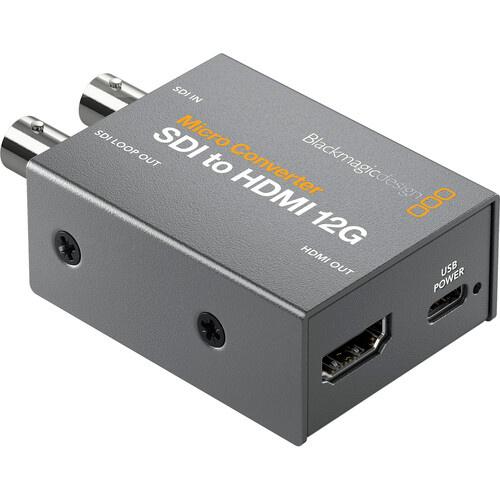 Blackmagic Micro Converter SDI to HDMI 12G with Power Supply