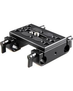 Smallrig Baseplate with Dual 15mm Rod Clamp