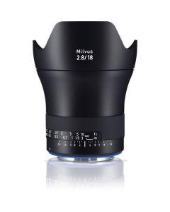 Zeiss Milvus 18mm f/2.8 ZE Lens for Canon EF