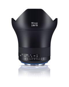 Zeiss Milvus 15mm f/2.8 ZE Lens for Canon EF