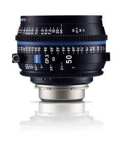 Zeiss CP.3 XD 50mm T2.1 Compact Prime Lens (PL Mount, Meters)