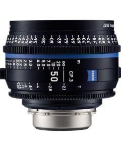 Zeiss CP.3 50mm T2.1 Compact Prime Lens (Canon EF Mount, Meters)