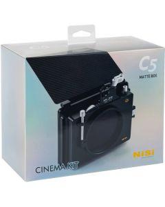NiSi Cinema C5 Matte Box Cinema Kit supports 4 x 4" and 4 x 5.6" Filters