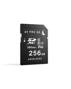 Angelbird AV PRO SD MK2 Card 256GB, UHS-II / V60 / U3 / Class 10, Read:280 MB/s, Write:160 MB/s