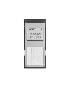 Sony AXS Memory A Series card, 512 GB capacity, 4.8 Gbps write speed