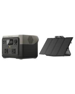 EcoFlow RIVER 2 MAX Portable Power Station (500W,512Wh) with 160W Solar Panel