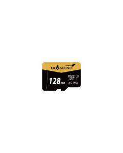 Exascend Catalyst  MicroSD Card with Adapter 128GB, UHS-I / V30 / U3 / Class 10, Read:175 MB/s, Write:150 MB/s