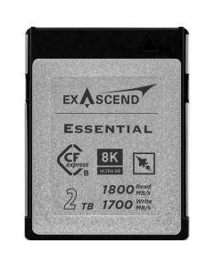 Exascend Essential CFexpress  Type B Card 2TB/ Read: 1800 MB/s, Write: 1700 MB/s