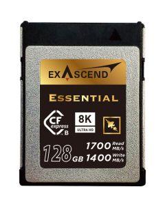 Exascend Essential CFexpress  Type B Card 128GB/ Read: 1800 MB/s, Write: 1400 MB/s