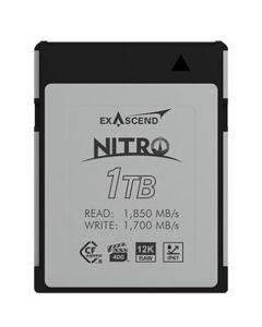 Exascend Nitro CFexpress  Type B Card 1TB/ Read: 1850 MB/s, Write: 1700 MB/s