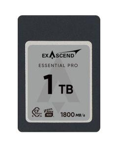 Exascend Essential Pro CFexpress TypeA  4.0 Card 1TB/ Read: 1800 MB/s, Write: 1650 MB/s  With Adapter