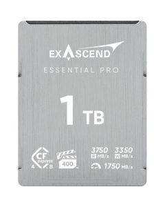 Exascend Essential Pro CFexpress TypeB Card 1TBGB/ Read: 3750 MB/s, Write: 3350 MB/s ,VPG-400