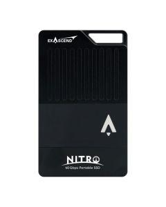 Exascend Nitro Portable SSD 2TB / Read:3100 MB/s, Write:3000 MB/s Black Color