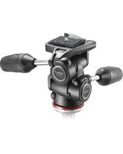 Manfrotto 3 Way Tripod Head Mark II in Adapto with retractable levers (MH804-3W)