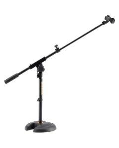 Hercules Stands H-Base Microphone Stand with Telescopic Boom & EZ Clip