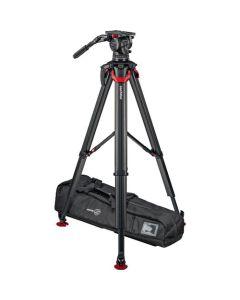 Sachtler System aktiv14T & flowtech 100 with Mid-Level Spreader