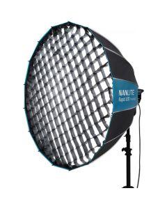 NANLITE Rapid 120 Parabolic Softbox with Grid