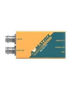 AVMATRIX Mini SC1112 3G-SDI to HDMI Pocket-Size Broadcast Converter