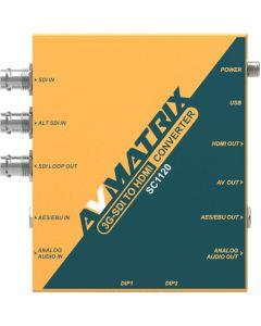 AVMATRIX SC1120 3G-SDI to HDMI & AV Scaling Converter