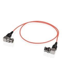 SHAPE SKINNY 90-DEGREE BNC CABLE 24 INCHES RED