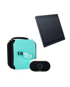 ENLAPS Tikee Mini Camera with Softcase plus External Solar Panel