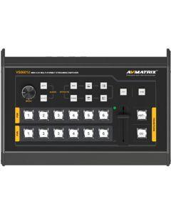 AVMATRIX VS0601U Mini 6-Channel SDI/HDMI Multi-Format AV Switcher with USB Streaming