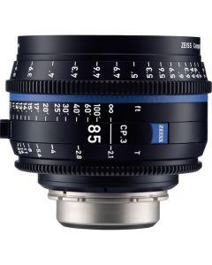 Zeiss CP.3 85mm T2.1 Compact Prime Lens (Canon EF Mount, Meters)