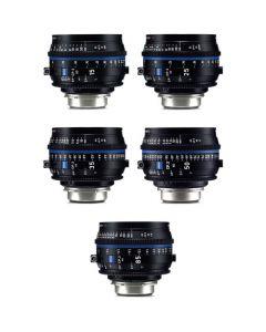 Zeiss CP.3 XD 5-Lens Set (PL Mount)