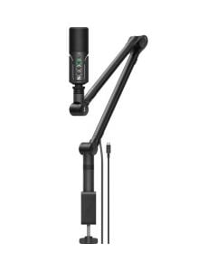 Sennheiser Profile USB Condenser Microphone Streaming Set with Boom Arm with USB-C Cable