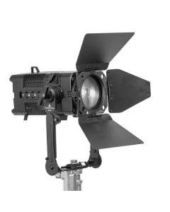 Astera PlutoFresnel LED Spotlight with Fresnel Lens and Mounting Accessories