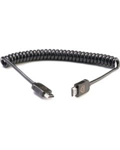 Atomos AtomFLEX HDMI to HDMI Coiled Cable (16” to 32")