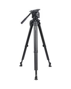 OConnor 1040 Fluid Head and flowtech 100 Tripod System with Handle and Case