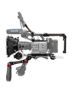 Shape Sony FX6 Baseplate with Top Plate, Controller Top Handle, Quick Handle, VF. Mount, Matte Box and Follow Focus Pro