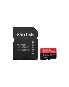 SanDisk microSD Extreme Pro UHS I Card 512GB for 4K Video on Smartphones, Action Cams & Drones 200MB/s Read, 140MB/s Write
