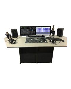 Axel Tech On Air Turn key Radio Studio with SOUNDTRACK automation and 2 presenter