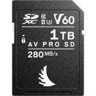 Angelbird AV PRO SD MK2 Card 1TB, UHS-II / V60 / U3 / Class 10, Read:280 MB/s Write:160 MB/s  4k
