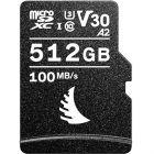 Angelbird AV PRO microSDXC Card 512GB, UHS-I / A2 /V30/ U3 / Class 10, Read:100 MB/s Write:90 MB/s 4k