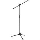 HERCULES Stands Stage Series Quick Turn Tripod Microphone Stand with 2-in-1 Boom